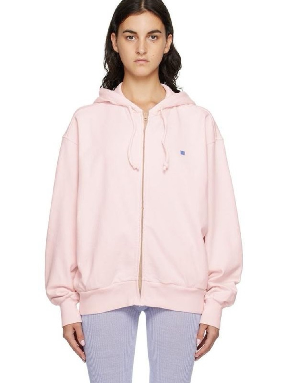Acne Studios Patch Zip-Up Hoodie